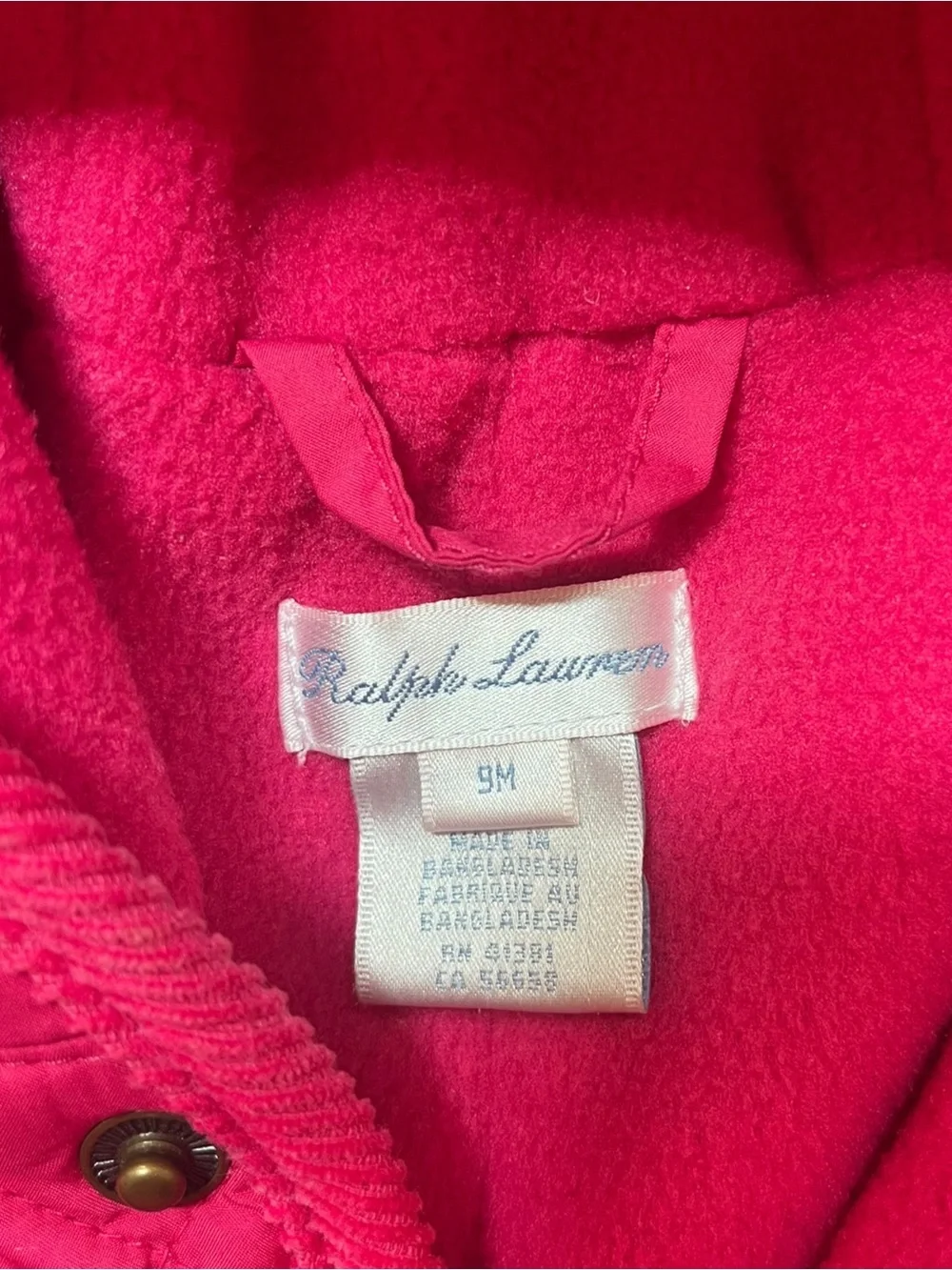 Ralph Lauren Quilted Bunting Snowsuit
